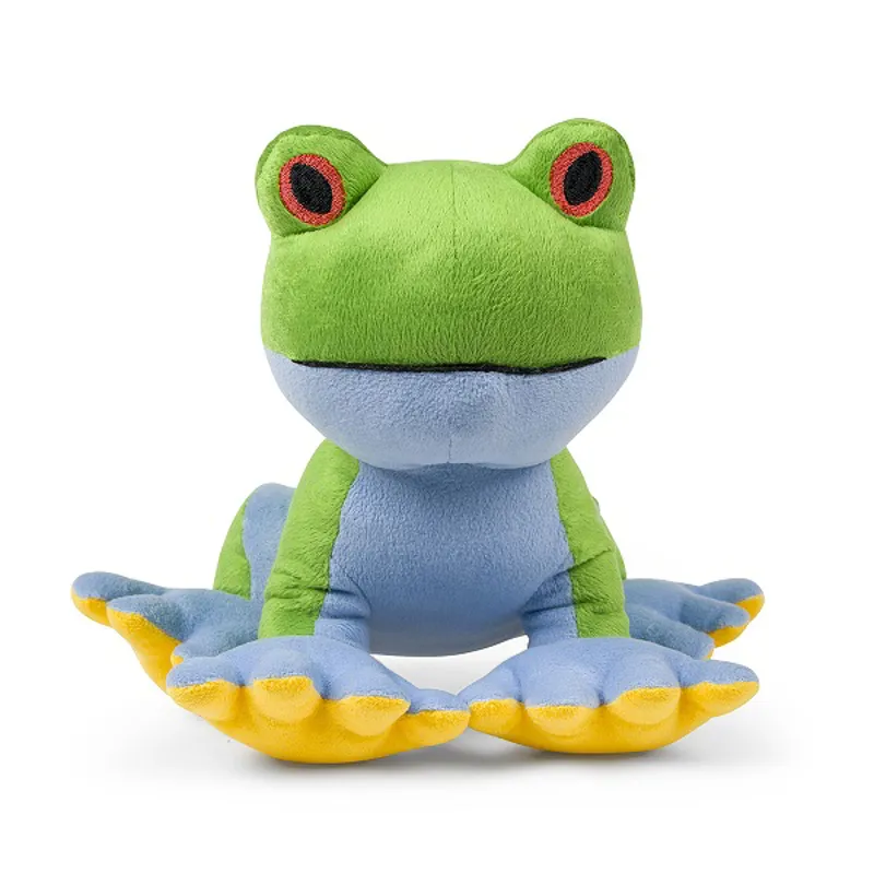 Petface Planet Trev the Tree Frog Dog Toy